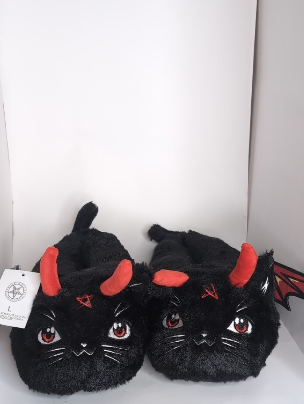 Lucipurr Slippers from Black Craft